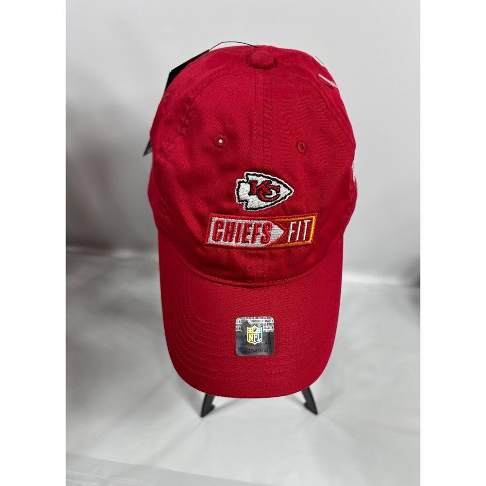 Nike Red Kansas City Chiefs Fit Cap Dri Fit Heritage 86 Founding Member‎ NWT